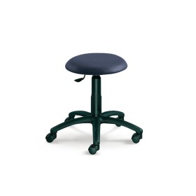 Hocker blau Kunstleder