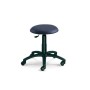Hocker blau Kunstleder