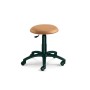 Hocker beige Kunstleder