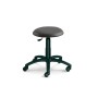 Hocker grau Kunstleder