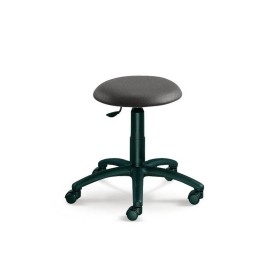 Hocker grau Kunstleder