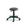 Hocker grau Kunstleder