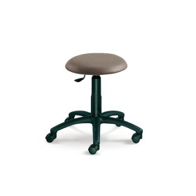 Hocker braun Kunstleder