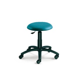 Hocker blau Kunstleder