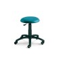 Hocker blau Kunstleder
