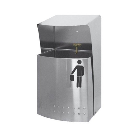 Raffaello Wandmontierter schwingender Papierkorb mm 275 x 245 x 490 h