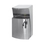 Raffaello Wandmontierter schwingender Papierkorb mm 275 x 245 x 490 h