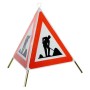 Faltsignal Construction 3x1.14 Baustelle R2.60