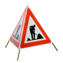 Faltsignal Construction 3x1.14 Baustelle R2.90