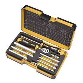 Felo R-GO M-Tec 10-teiliger Steckschlüsselsatz mit Ergonic-Ratsche