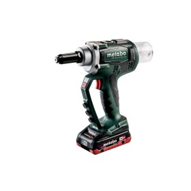 Akku-Blindnietpistole 18V 2X4Ah Lihd, LadegerätAsc 30-36 V, Metaloc