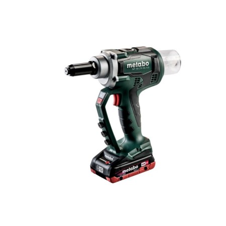 Akku-Blindnietpistole 18V 2X4Ah Lihd, LadegerätAsc 30-36 V, Metaloc