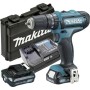 Makita  Akku-Schlagbohrschrauber 10.8 V 2 Ah Li-Ion İnkl. 2. Akku, İnkl. Koffer