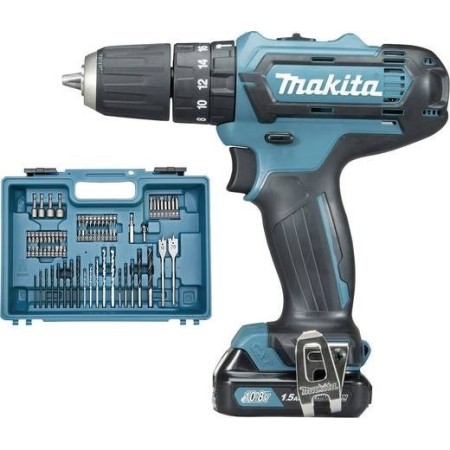 Makita  Akku-Schlagbohrschrauber 10.8 V 2 Ah Li-Ion İnkl. 2. Akku, İnkl. Zubehör, İnkl. Koffer