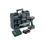 Akku-Schlagbohrmaschine 18V 2X2Ah Li-Ion, Ladegerät Sc 60 Plus, Kunststoffkoffer, Mobile Werkstatt
