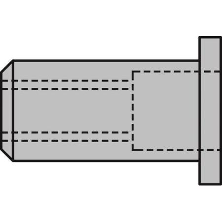 Gesipa Blindnietmuttern Alu-M 500stk.