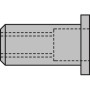 Gesipa Blindnietmuttern Alu-M 500stk.