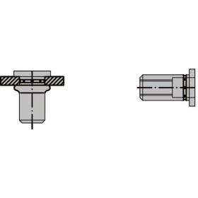 Gesipa Blindnietmuttern PolyGrip Alu-M 500stk.