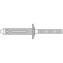 Gesipa BULB-TITE Blindniete Alu/Alu 500stk.