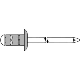 Gesipa Mini-Pack PolyGrip Alu/Stahl 50stk.