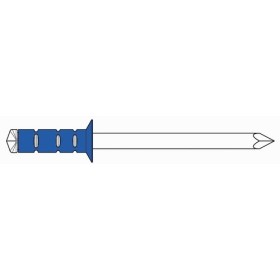 Gesipa PolyGrip Blindniete Stahl/Stahl Senkkopf 500stk.