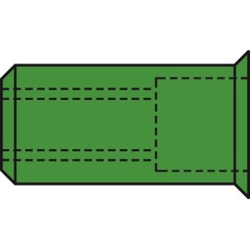 Gesipa Blindnietmuttern Kleinkopf A4-Edelstahl-M 500stk.
