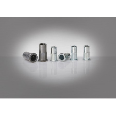 Gesipa Blindnietmuttern PolyGrip Stahl-gerändelt-M 250stk.