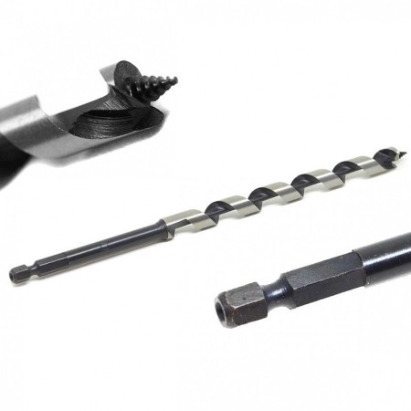 Makita Schlangenbohrer mit Bitaufnahme 1/4"