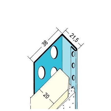 Abschlussprofil TB für 20mm GKB