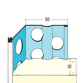Kantenprofil Aussenputz ab 10mm Putzdicke