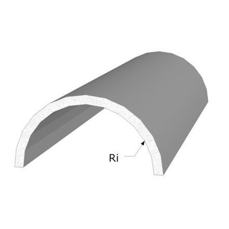 ProFORM Halbschale GKF 12.5mm