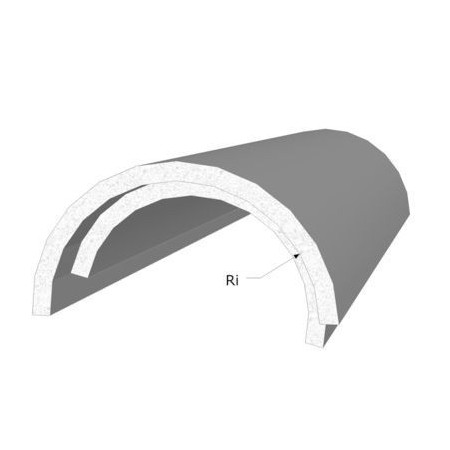 ProFORM Halbschale GKF 2x12.5mm EI30