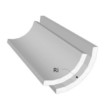 ProFORM Viertelschale GKF 2x12.5mm EI30
