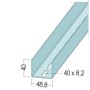 UA 50-2.0 Aussteifungsprofil 40x48.8x40mm