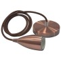 EDISON-E27-Chrom-60W-Pendelleuchte