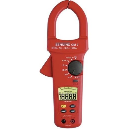 Benning CM 7 Stromzange, Hand-Multimeter digital
