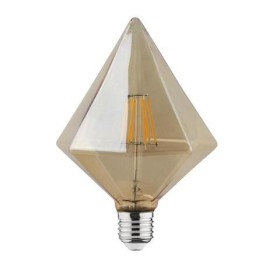 RUSTIC PYRAMID-6W-E27-2200 K-LED Filament / LED Einbauleuchten