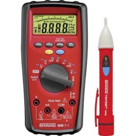 Benning MM 7-1 + TRITEST® easy Hand-Multimeter digital
