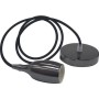 WEBER-E27-Chrom-60W-Pendelleuchte