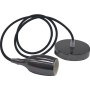 WEBER-E27-Chrom-60W-Pendelleuchte