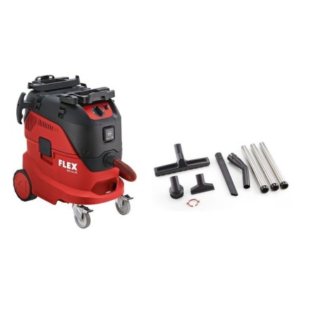 Flex-Tools Sicherheitssauger mit automatischer Filterabreinigung, 42 l, Klasse L