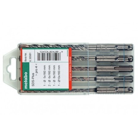 SDS-plus Pro 4-Bohrersatz 5-teilig