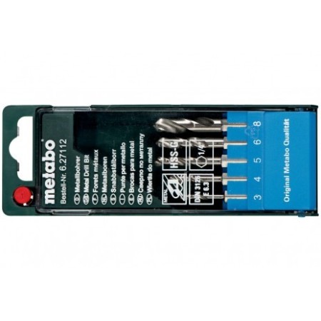 HSS-G-Bohrerkassette, 5-teilig E 6,3