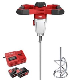 Flex-Tools Akku 2-Gang-Rührer mit 3-Stufen Drehzahlschalter 18,0 V
