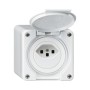 HAGER Steckdose Robusto T23 weiss