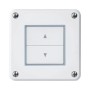 HAGER Storenschalter Robusto IP44 weiss