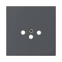 HAGER Frontplatte Kallysto T12 anthrazit