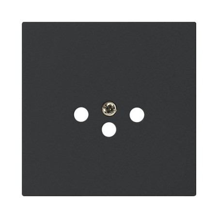 HAGER Frontplatte Kallysto T12 schwarz