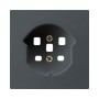 HAGER Frontplatte Kallysto T25 anthrazit