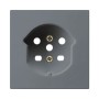 HAGER Frontplatte Kallysto T15 anthrazit